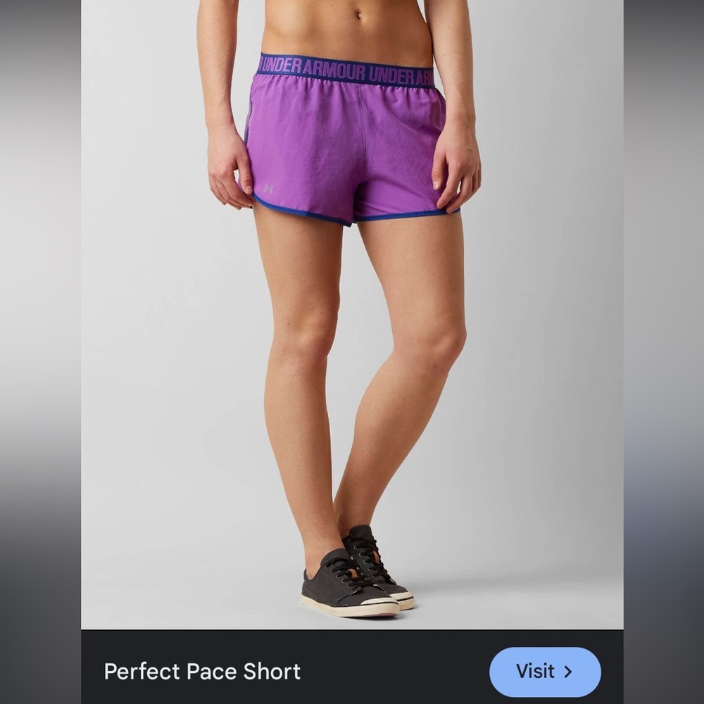 Under Armour perfect pace running shorts womens XS